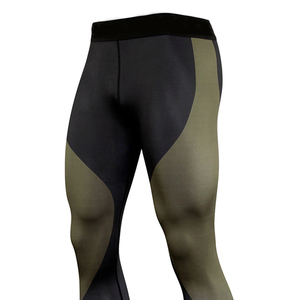 Nouveauté Pantalon de yoga à taille élastique de qualité supérieure pour hommes Leggings durables en polyester spandex - Product Image 3