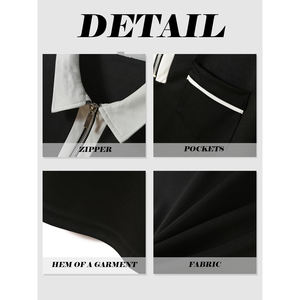 Camisas Polo para Hombre al por Mayor, Impresión de Logotipo Personalizada, Tela Personalizada, Camisa Polo de Algodón y Poliéster Suave, Camisas de Golf para Hombre para Verano y Aire Libre - Product Image 5