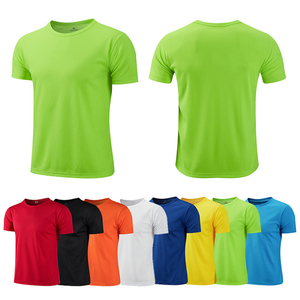 Vente en gros de t-shirts pour hommes avec logo personnalisé t-shirt imprimé avec logo t-shirt vierge coupe sèche 100% polyester t-shirts unis pour hommes pour hommes - Product Image 6