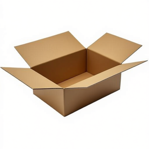 Carton ondulé simple paroi automatique Fefco 0711, format de paquet 20, dimensions 350x250x135mm, qualité 1.20 B, brun C4 - Product Image 2