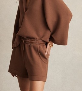 กางเกงขาสั้นระบายอากาศกีฬาสไตล์ใหม่สำหรับผู้หญิงกางเกงขาสั้นแห้งเร็วชุดกีฬาออกแบบโลโก้ได้ตามต้องการ - Product Image 5