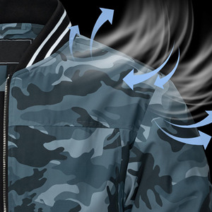 Custom Made Design Streetwear Plus Size Coats New Embroidered Letter Waterproof & Windbreaker Casual <b>Pullover</b> <b>Jacket</b> For <b>Men</b> - Product Image 3