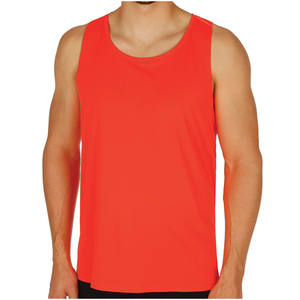Singlet de course respirant en coton et bambou avec impression sérigraphique personnalisée, anti-UV, à séchage rapide, sans couture, pour le sport et le fitness - Product Image 6