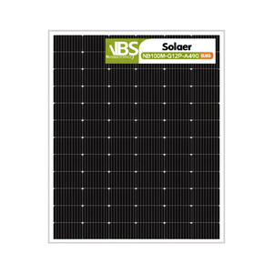 Panneau solaire NBS Energy NB100M-G12P-A490 - Product Image 2
