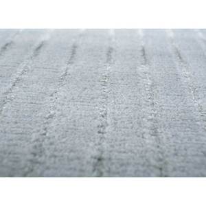 Tapis rectangulaire grand format en laine et soie de bambou noué à la main, style classique bleu azalée, motif abstrait pour la maison, le couloir, pour adolescents AIWB-3029 - Product Image 3