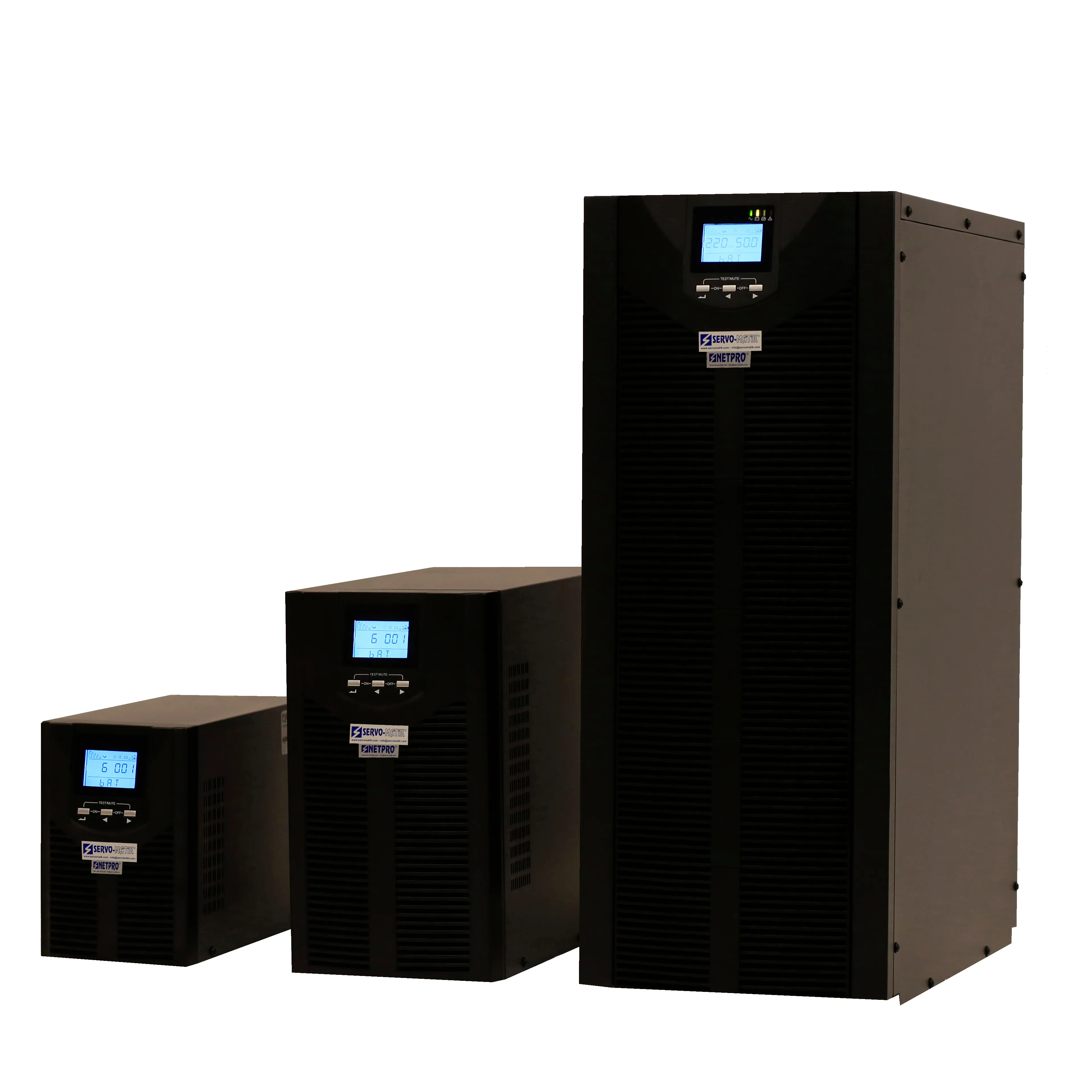 NETPRO-33S ligne UPS 10kVA-40kVA alimentations sans coupure triphasé haute/basse fréquence haute efficacité nouvelle technologie