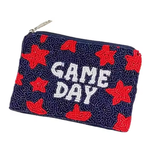 MD HANDICRAFTS Monedero de Arte de tela de color personalizado Monedero hecho a mano para mujeres y niñas Bolsas de mano promocionales - Product Image 4