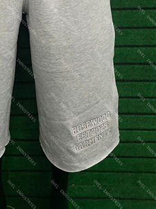 Short en coton avec logo personnalisé disponible au prix de gros broderie sur jorts de longueur genou - Product Image 2