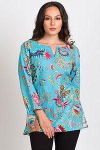 Pas encore d'avis Magnifiquement Indian Women's Flower Printed Pure Cotton Short kurtas and kurtis tops - Product Image 3