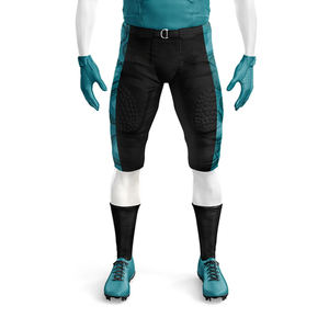 Uniforme de football américain personnalisé sublimé, best-seller, 100% polyester respirant, manches courtes, taille plus, 320g, unisexe, col en V - Product Image 6