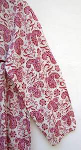 2023 collection en gros cravate teinture longue caftan col en v demi-manches rayonne tissu robe ample avec fente latérale printemps caftans - Product Image 6