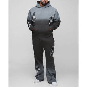 Conjunto de chándal informal para hombre 2025, traje de jogging transpirable de la mejor calidad, sudadera con capucha y pantalones de chándal - Product Image 1