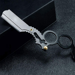 Vente en gros professionnel coupe droite gorge salon lame de rasoir fournitures de barbier de qualité supérieure - Product Image 5