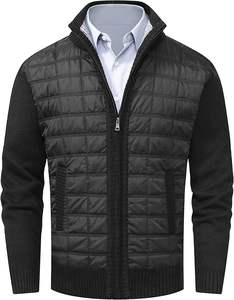 Pull à manches longues en laine/cachemire JAC22 R2224 pour homme, col rond, hiver, standard, aiguille, couleur unie, tricoté, anti-boulochage, logo avant, 320g - Product Image 6