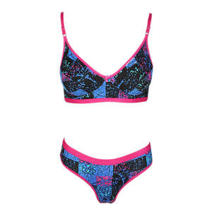 Women's <b>Bra</b> & Panty Set - Royal <b>Blue</b> - Product Image 1