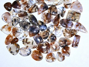 หินโมราอัญมณีเจียระไนแบบมอนทานาธรรมชาติผสมรูปทรงรวมทุกขนาด - Product Image 4