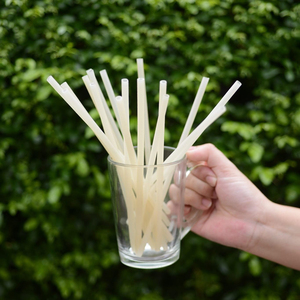 Edible rice drinking straw wholesale compostable eco friendly disposable drink straws barware accessories - Product Image 5