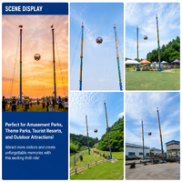 Qiangli Produits de parc d'attractions très demandés : Manège Bungee Ball, Manège à balles, Lance-roquettes, Reverse Bungee et autres équipements de parc d'attractions