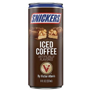 Café glacé Snickers prêt à boire, lot de 12 canettes de 237 ml (8 fl oz) - Stock limité, commandez dès maintenant ! - Product Image 1