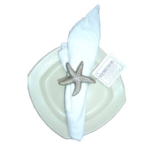 Rond de serviette en métal populaire écologique pour le service de dîner d'hôtel de luxe - Product Image 1