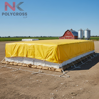 Bâche en coton imperméable et respirante pour les besoins de stockage agricole – Bâche en coton sur mesure pour l'exportation