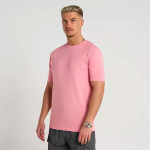 Top vente 100% coton T-Shirt qualité supérieure nouveau Style grande taille poids lourd Boxy Fit sérigraphie Logo Jersey tissu - Product Image 2