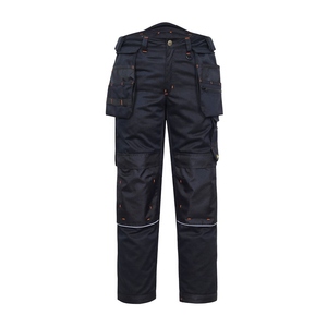 Customizable Work Pants Multipockets Breathable Durable Fabric Reflective Safety Features Waterproof-for Industrial Traffic Work - Product Image 5