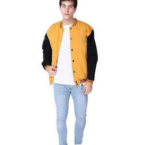 Precio al por mayor Custom Made Versity Chaquetas Streetwear Hombre Chaquetas Ajustable Nueva Llegada Versity Chaqueta Para Hombre - Product Image 6