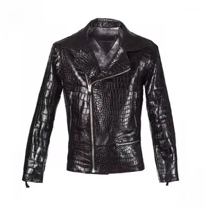 Vestes en cuir chaudes d'hiver à manches longues pour hommes à vendre de nouvelles vestes en cuir élégantes pour hommes - Product Image 6