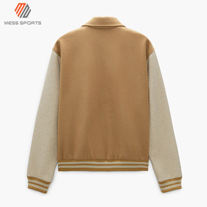Best Quality MESS SPORTS Custom Adult and Youth Baseball Varsity <b>Jacket</b> 2024 Winter Wool Body Reversible Windproof - Product Image 6