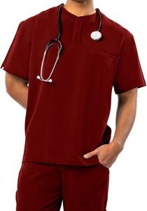 Uniformes hospitaliers en sergé de coton/polyester de haute qualité pour infirmières Spandex pour les cliniques hospitalières - Product Image 5