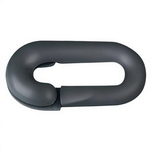 Eslabón de Emergencia de Plástico Negro para Cadenas de Barrera de 6 mm, Paquete de 10 - Para Equipo de Seguridad y Supervivencia - Product Image 2