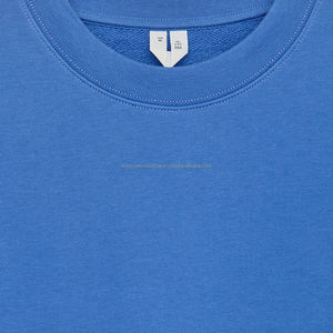 Sweat-shirt à capuche surdimensionné en molleton épais personnalisé pour hommes, idéal pour l'hiver, avec broderie et impression en relief écologiques – Vente en gros - Product Image 6