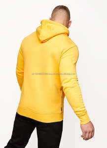 Sudadera con Capucha Extra Grande de Alta Calidad para Hombre, 100% Algodón, Felpa Francesa Gruesa y Pesada para Impresión Puff, Teñido Liso para Invierno - Product Image 2