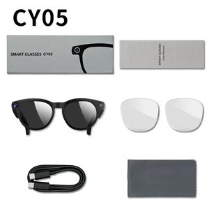 แว่นตาอัจฉริยะ CY05 กล้อง 1080P HD กันน้ำ IPX-5 แปลภาษาด้วย AI ควบคุมด้วยระบบสัมผัส - Product Image 1