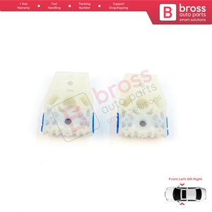 คลิปซ่อมชุดมอเตอร์กระจกหน้าต่าง BWR219+BWR220 รุ่น A+B ด้านหน้า สำหรับ Golf MK5 ปี 2003-2009 Jetta A5 1K ปี 2005-2010 1K4837461 - Product Image 2