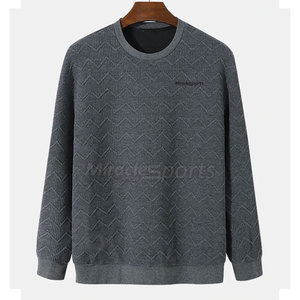 Sweat-shirt pour hommes le plus vendu Couleur personnalisée Nouveau design Basics Sweatshirts pour hommes en coton mélangé - Product Image 1