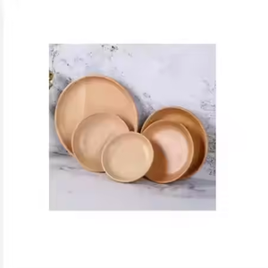 Assiette en bois créative de meilleure qualité Assiettes en bois pour dîner de fruits et plateau de service au fromage au beurre Plats par l'artisanat en croissant - Product Image 3