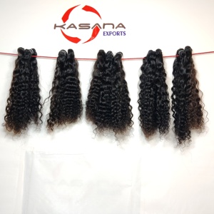 Wholesale 100% Cuticle Aligned Vietnamese <b>Weaving</b> <b>machine</b> double weft Straight Women's Processing Free Human Hair Extensions - Product Image 1