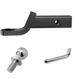 Vypart Support de boule d'attelage de remorque de 2 pouces, capacité de 6000 lb avec boule en acier sécurisée et clip de sécurité pour attelage - Product Image 2