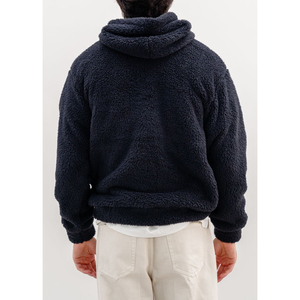 High Quality Custom Made <b>Men's</b> <b>Sherpa</b> <b>Fleece</b> <b>Hoodie</b> Most Popular for Winter Season Plain Dyed Technique hoodies - Product Image 3