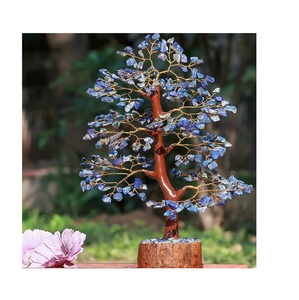 Cristal de árbol de lapislázuli pulido más vendido para equilibrio de Feng Shui o Chakra y energía positiva a un precio razonable - Product Image 1