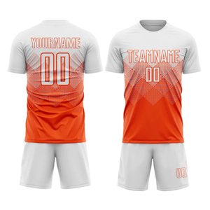 เสื้อฟุตบอลสำหรับทั้งชายและหญิงผ้าโพลีเอสเตอร์ระบายอากาศได้ดีผ้า100% แบบซับลิเมชันติดโลโก้ได้ตามต้องการ - Product Image 1