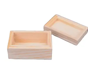 Boîte d'emballage en MDF de taille personnalisée de haute qualité Boîtes de rangement en bois disponibles au prix de gros de l'Inde