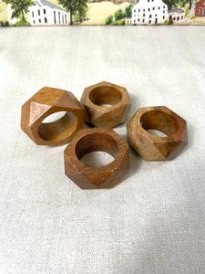 Accueil Artisanat Exportations Ferme Perles Rond De Serviette À La Main En Bois Perle Serviette Anneaux Décor Serviette Anneaux Mariages Maison Restaurant - Product Image 4