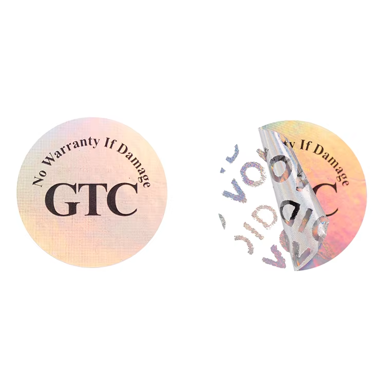 Custom VOID Tamper Proof Sticker Security Label Anti-Counterfeit Protection Warranty Seal Tape Packaging