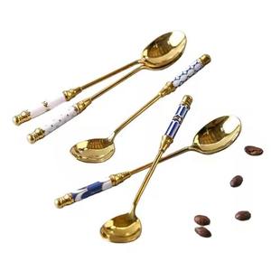 Cucharas de Café de Acero Inoxidable Ecológicas Multicolores, Juego de Cubiertos y Vajilla de Alta Calidad de 4 Piezas - Product Image 2