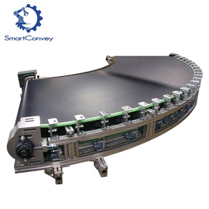 90 derece ağır parsel boşaltma bant konveyör ile <span class=keywords><strong>PVK</strong></span> malzeme - Product Image 4