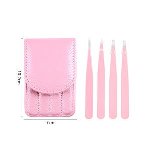 Pinces à épiler de précision pour salons de beauté professionnels, pinces ergonomiques avec revêtement en poudre pour une épilation facile - Product Image 6