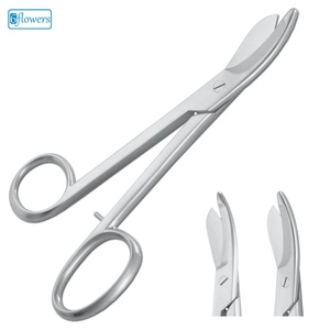 Ciseaux chirurgicaux Bruns en acier inoxydable, instrument de chirurgie générale manuel, certifié CE Classe I - Product Image 1